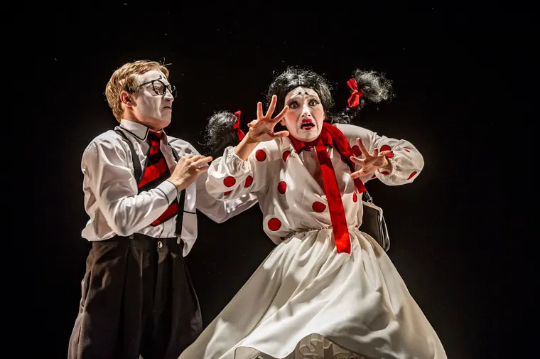 A Very Scary Story production image