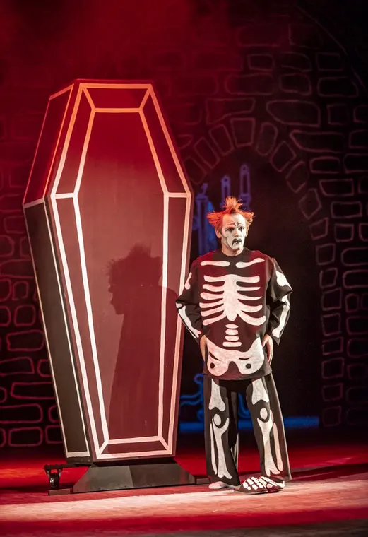 A Very Scary Story production image